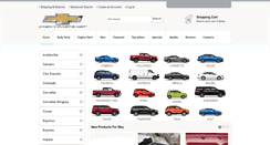 Desktop Screenshot of chevyparts.net